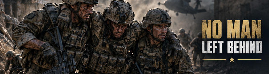 Military fighting scene